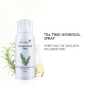 Spray de brume pour le visage d&#39;arbre à thé naturel traitement de blanchiment de la peau traitement réparateur étiquette personnalisée de pulvérisation de toner pour le visage d&#39;acné